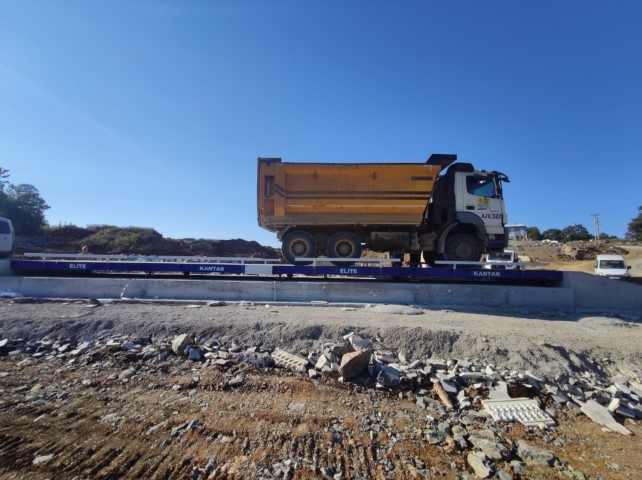 Zemin Üstü Tip B Tır Kantarı 30 Ton 3x6 m